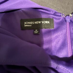Jones New York Purple Dress